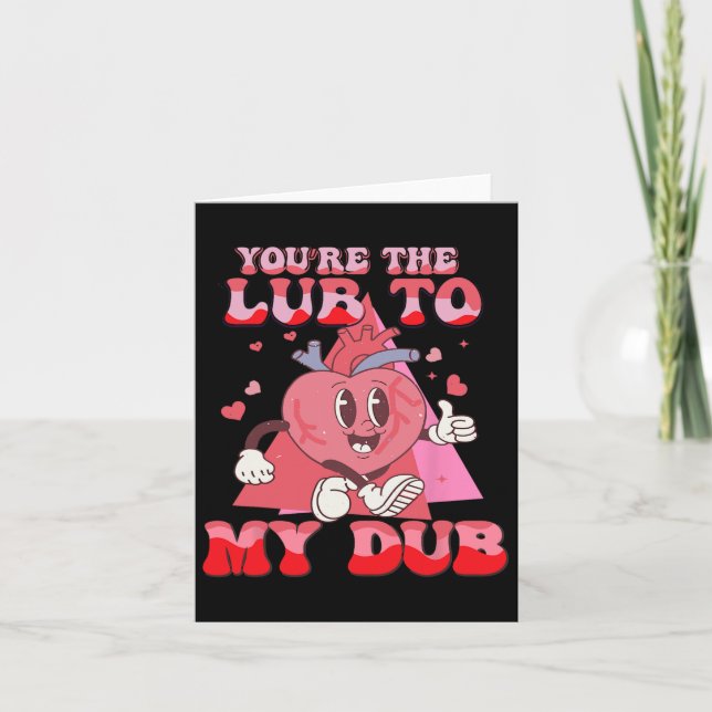 Carte Vous êtes La Lube À Mon Dub Infirmière Cvicu Valen (Devant)