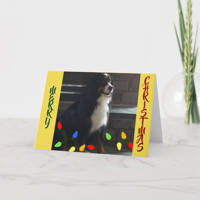 CARTE VOUS ÊTES LA *LUMIÈRE DE MA VIE* NOËL (Devant)