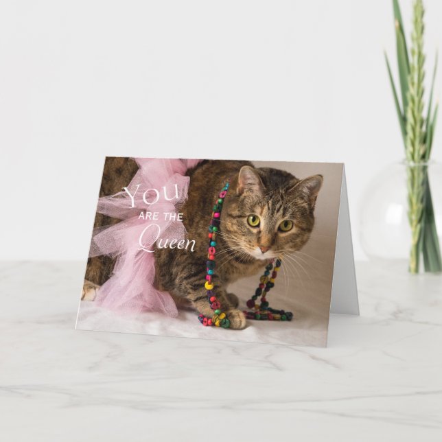 Carte Vous êtes la reine (Devant)