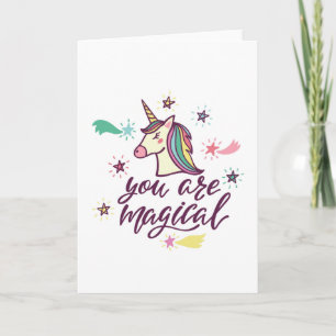 Carte Vous êtes magiques