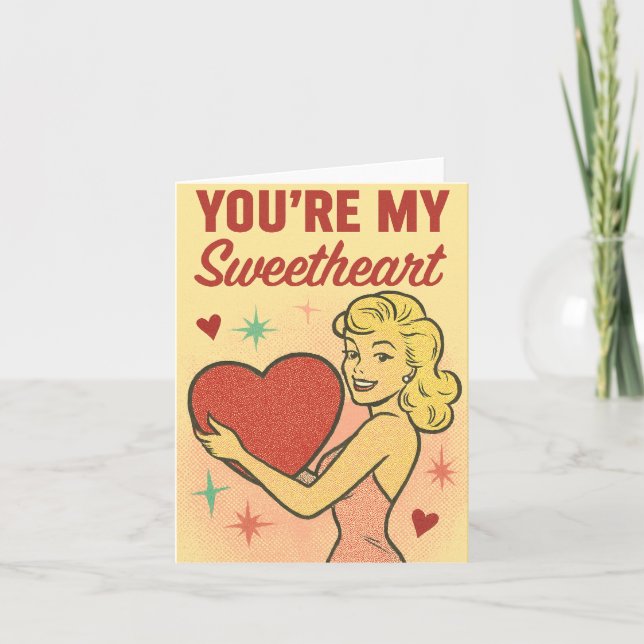 Carte Vous êtes mon amour pour la Saint-Valentin (Devant)