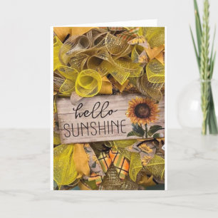 CARTE *VOUS* ÊTES MON SOLEIL CHAQUE JOUR ANNIVERSAIRE