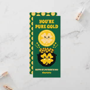Carte Vous êtes Pure Gold St. Patrick's Day Pot Of Gold