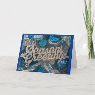 CARTE **VOUS ÊTES RECONNAISSANTS** JOYEUSES FÊTES