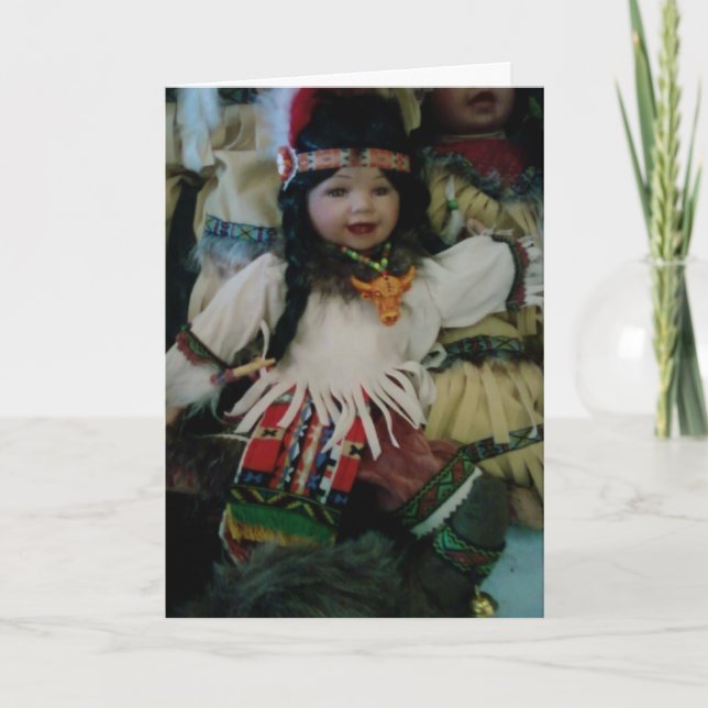 CARTE VOUS ÊTES UN BÉBÉ DOLL-**SOEUR** ANNIVERSAIRE (Devant)