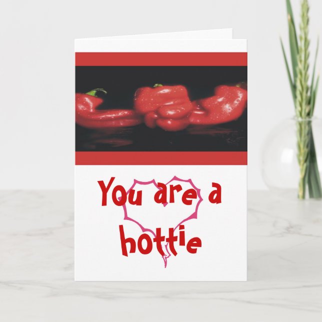 Carte Vous êtes un hottie (Devant)