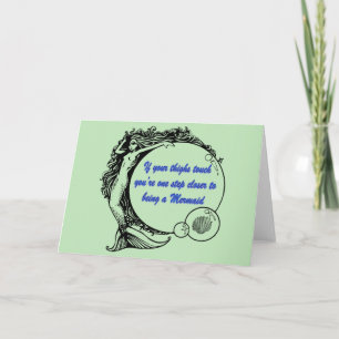 Carte Vous êtes une Sirène