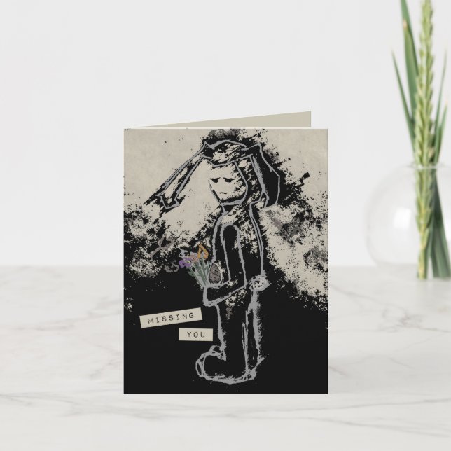 Carte vous manquant sinibunny (Devant)