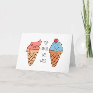 Carte Vous Me Faites Fondre Drôle De La Saint-Valentin