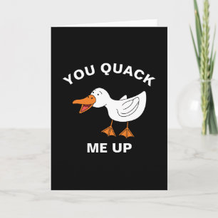 Carte Vous Me Quittez Drôle Agriculture Animal Canard Pu