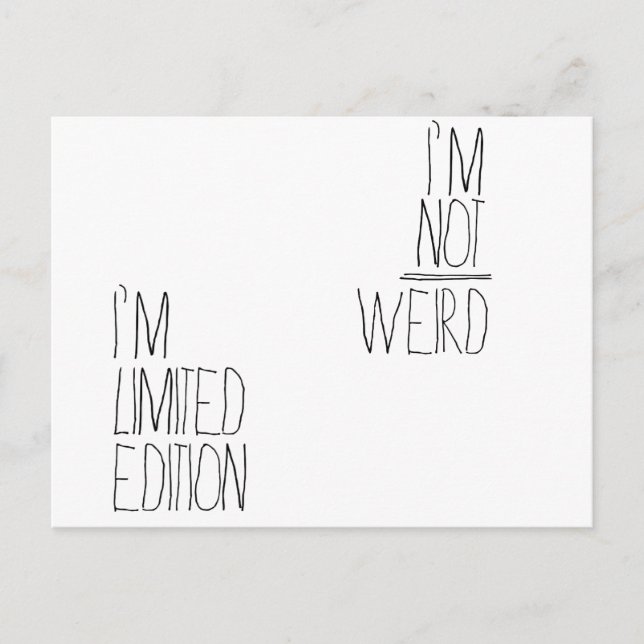 Carte vous montrant spécial (Devant)