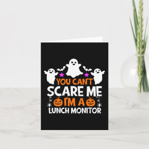 Carte Vous ne pouvez pas me faire peur Je suis un monite