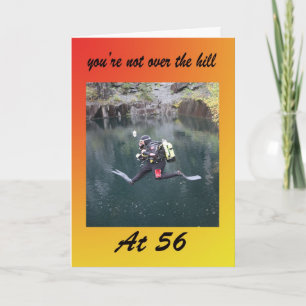 Carte Vous n'êtes pas au-dessus de la colline à 56
