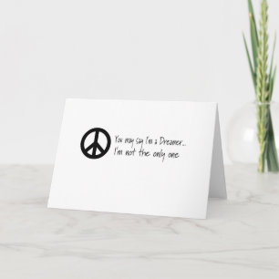 Carte Vous pouvez dire que je suis un rêveur