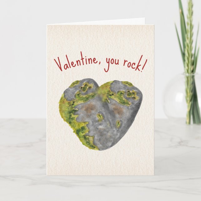 Carte Vous Rock Heart Saint-Valentin  (Devant)