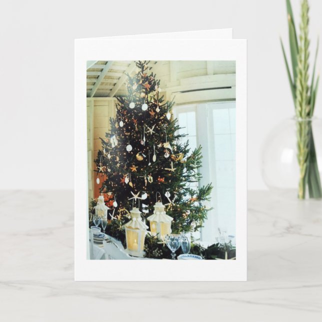 CARTE VOUS SOUHAITEZ *NOËL ET NOUVEL AN AUSSI!* (Devant)