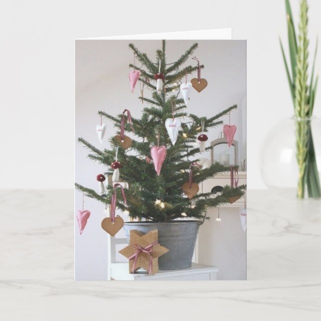 CARTE **VOUS SOUHAITEZ UN JOLI NOËL** (Devant)