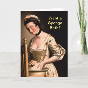 Carte Vous voulez un bain éponge