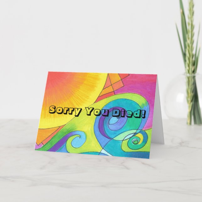 Carte Vous vous sentez mieux maintenant ? (Devant)