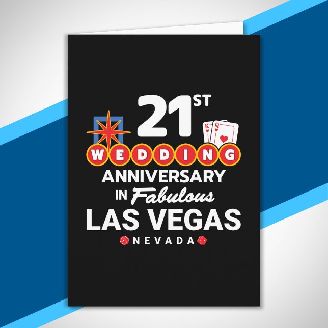 Carte Voyage à Las Vegas pour un couple célébrant son 21 (Créateur téléchargé)