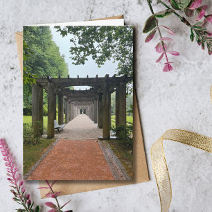 Carte Voyage Anniversaire Pont Sculpture Photo Amusant