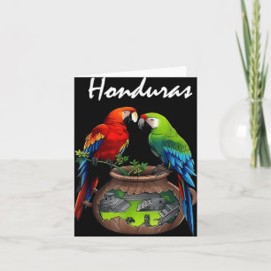 Carte Voyage au Honduras Ara macao Voyage en famille au 