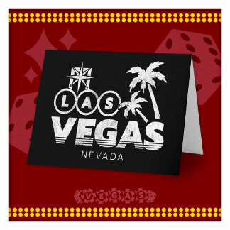Carte Voyage de vacances en famille Souvenir Las Vegas V