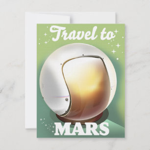 Carte Voyage vers Mars