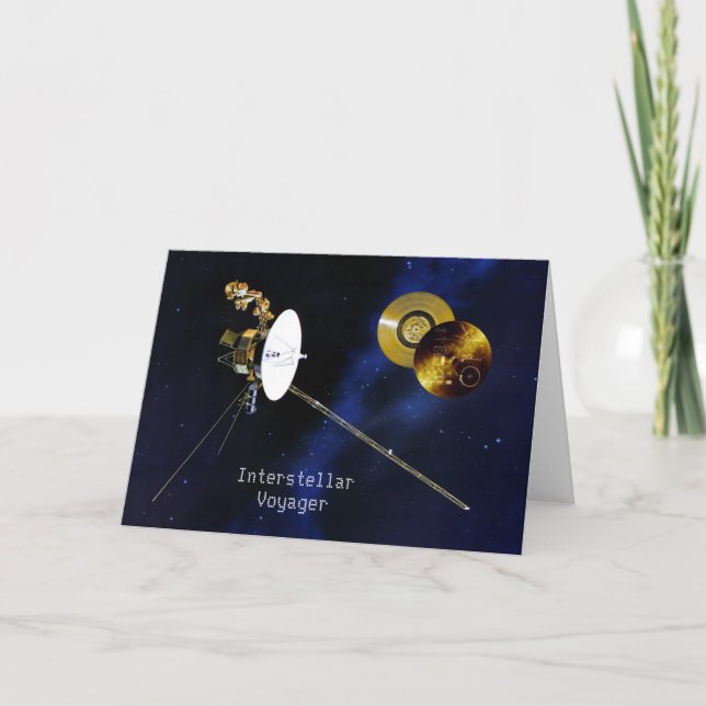 Carte Voyager interstellaire (Devant)