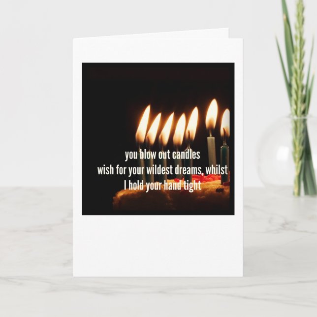 Carte Voyages Démence - Joyeux anniversaire (Devant)