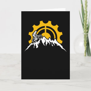 Carte VTT VTT Vélo de descente VTT Cadeau cycliste