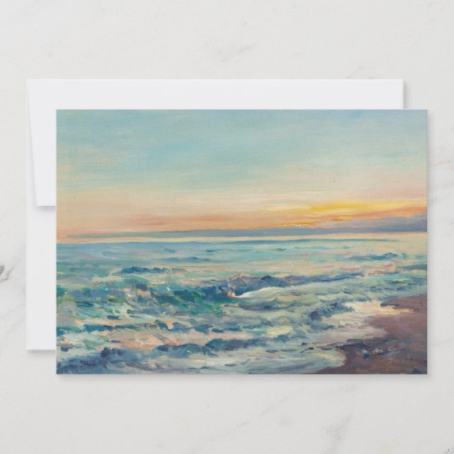 Carte Vue côtière | William Blair Bruce (Devant)