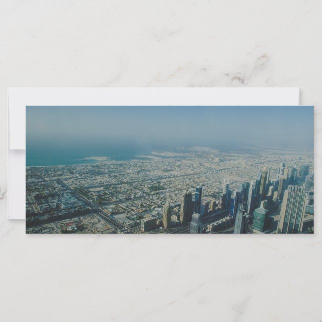 Carte Vue de Burj Khalifa, Dubaï (Devant)