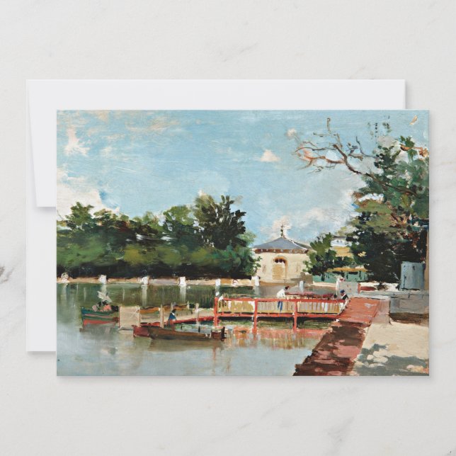 Carte Vue de la Jetty | Joaquín Sorolla (Devant)