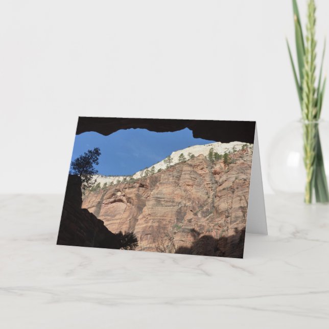 Carte Vue de l'escalier du diable à Zion National Park (Devant)