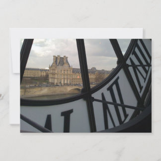 Carte Vue de l'horloge