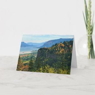 Carte Vue de Vista House, fleuve Columbia, Oregon