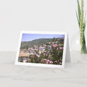 Carte Vue des fleurs