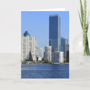 Carte Vue d'horizon de Miami