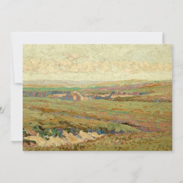 Carte Vue du Kansas occidental | Birger Sandzén (Devant)