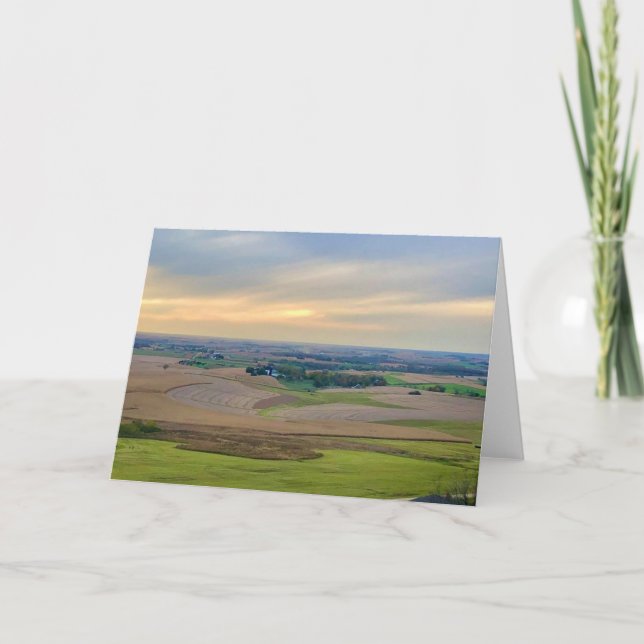 Carte Vue pittoresque Paysage spectaculaire vide (Devant)