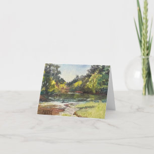 Carte Vue sur la rivière