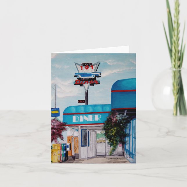 Carte Wagon-restaurant de la route 101 (Devant)