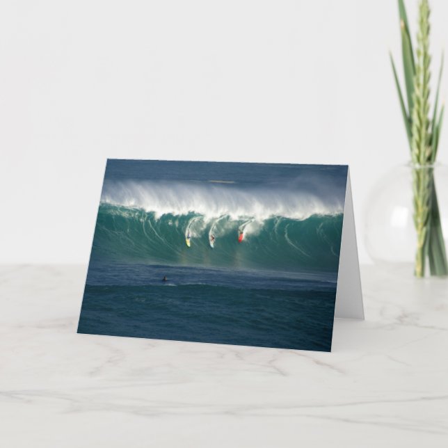 Carte Waimea Bay Hawaii (Devant)