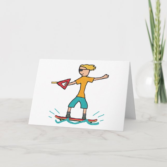 Carte Wakeboard (Devant)