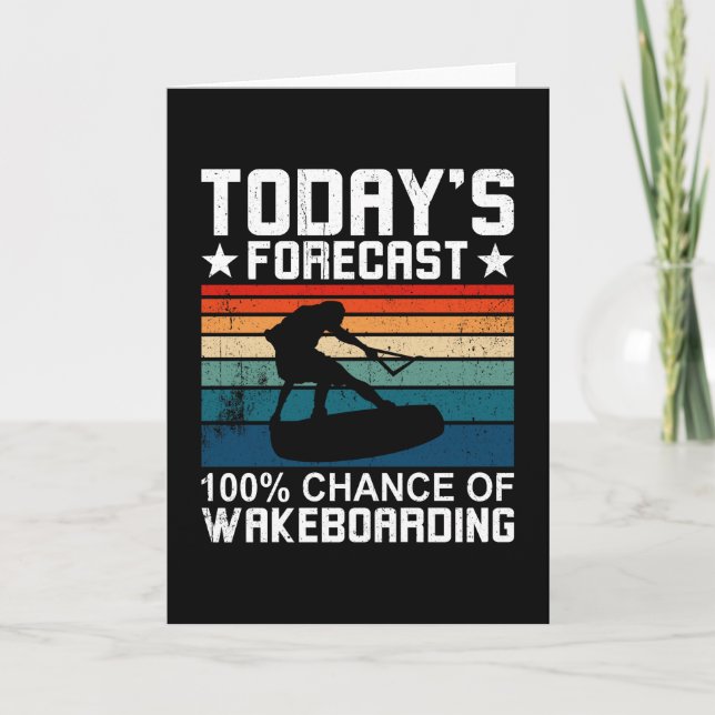 Carte Wakeboard and Wakeboarding Forecast (Devant)