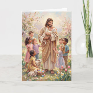 Carte Walking with the Savior Easter Card