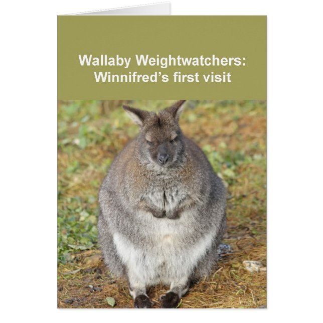 Carte Wallaby (Devant)