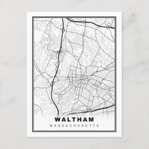 Carte Waltham