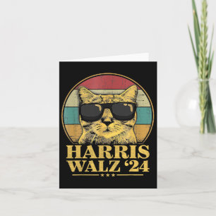 Carte Waltz 2024 Election Cat Lady Kamala Harris Tim Wal